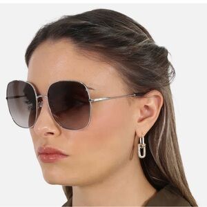 Authentic Salvatore Ferragamo Oversized Aviator Sunglasses